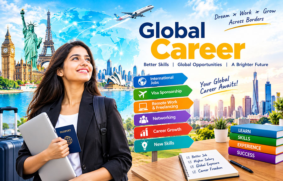 Global career opportunities, international jobs and professional growth