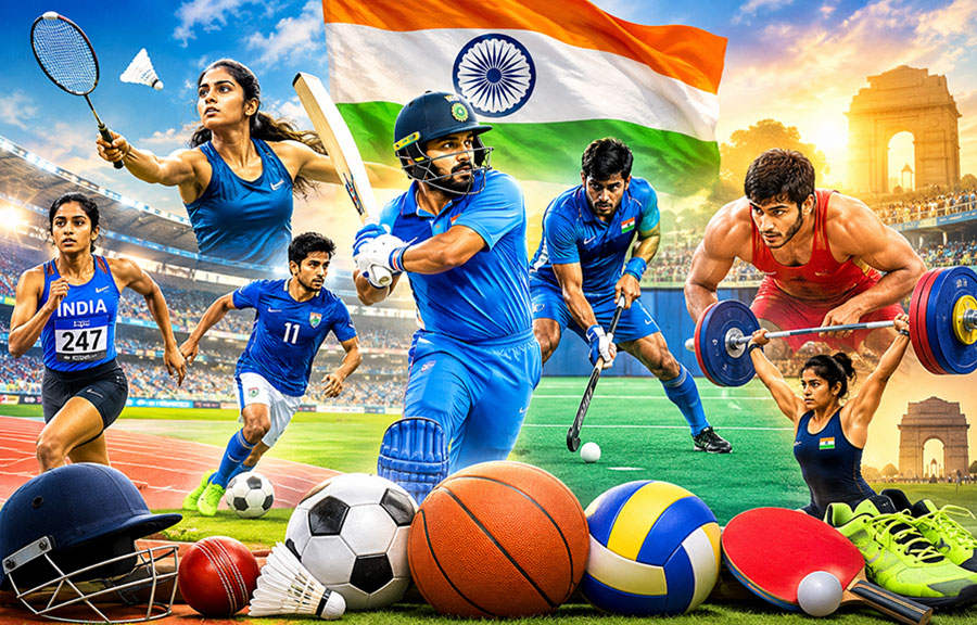 Indian sports from traditional games to modern sporting success