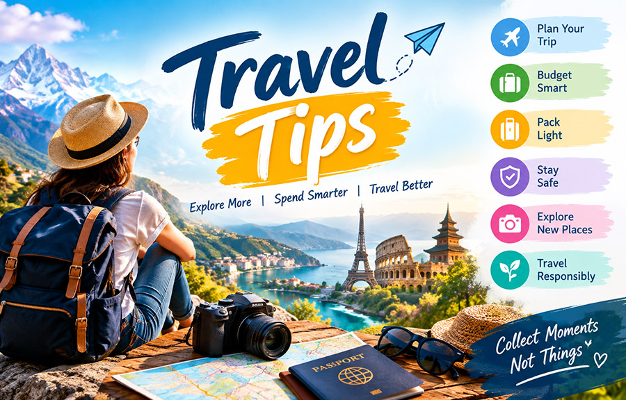 Travel tips for smart, safe and memorable trips